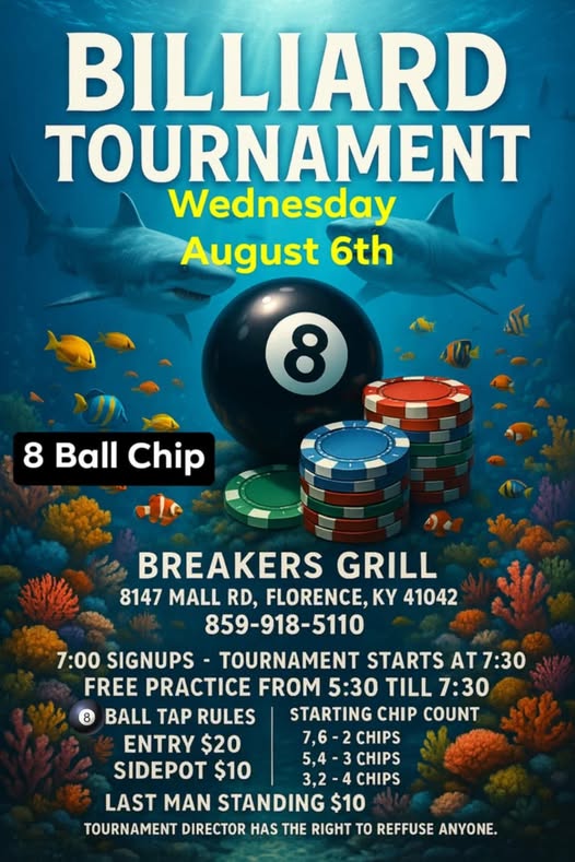 Tournament flyer / rules image